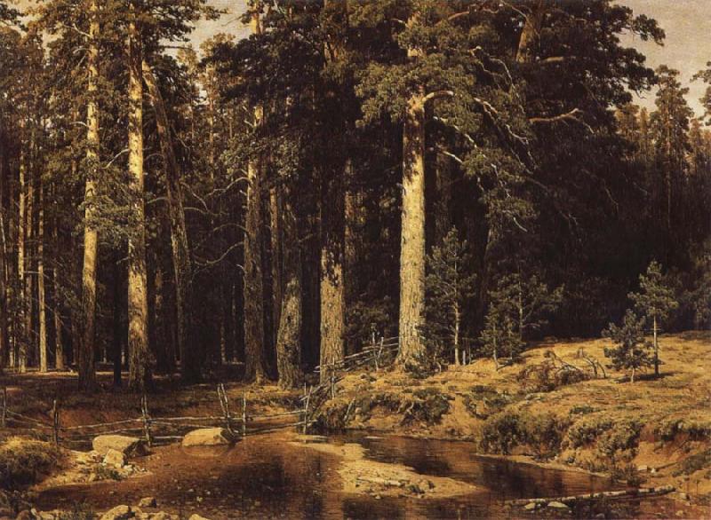 Ivan Shishkin Mast-Tree Grove Sweden oil painting art